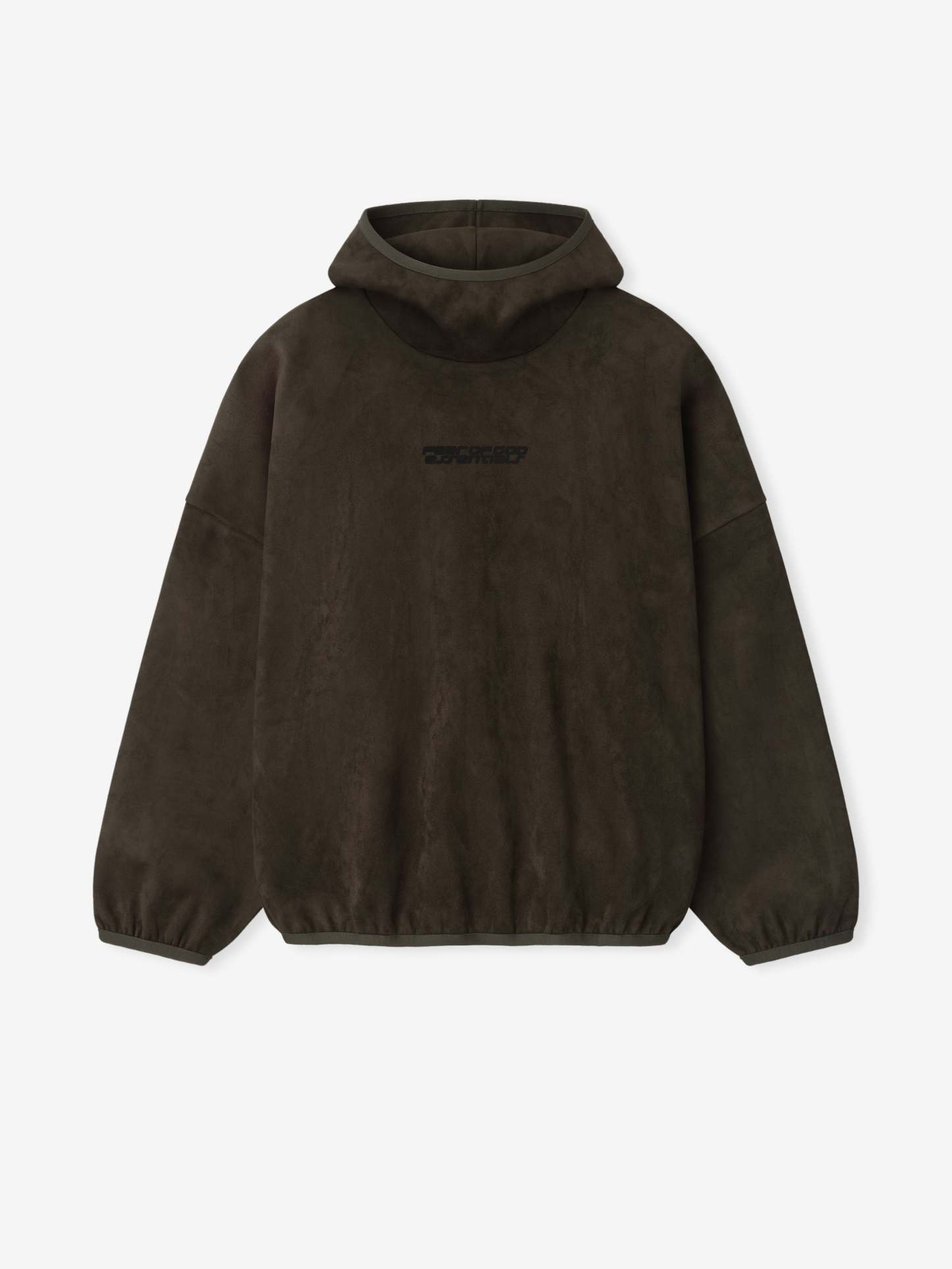 Suede Fleece Modern Hoodie