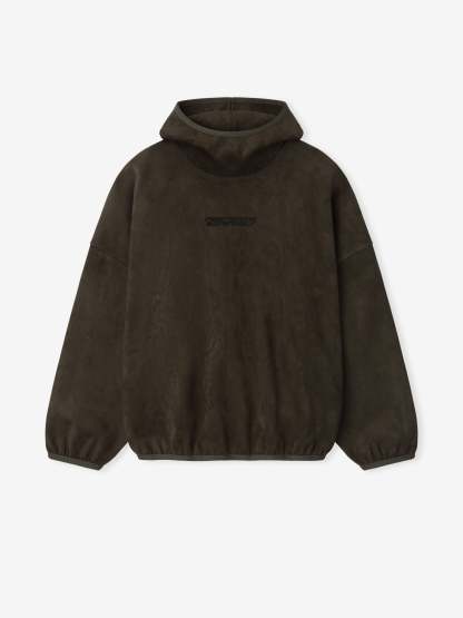 Suede Fleece Modern Hoodie