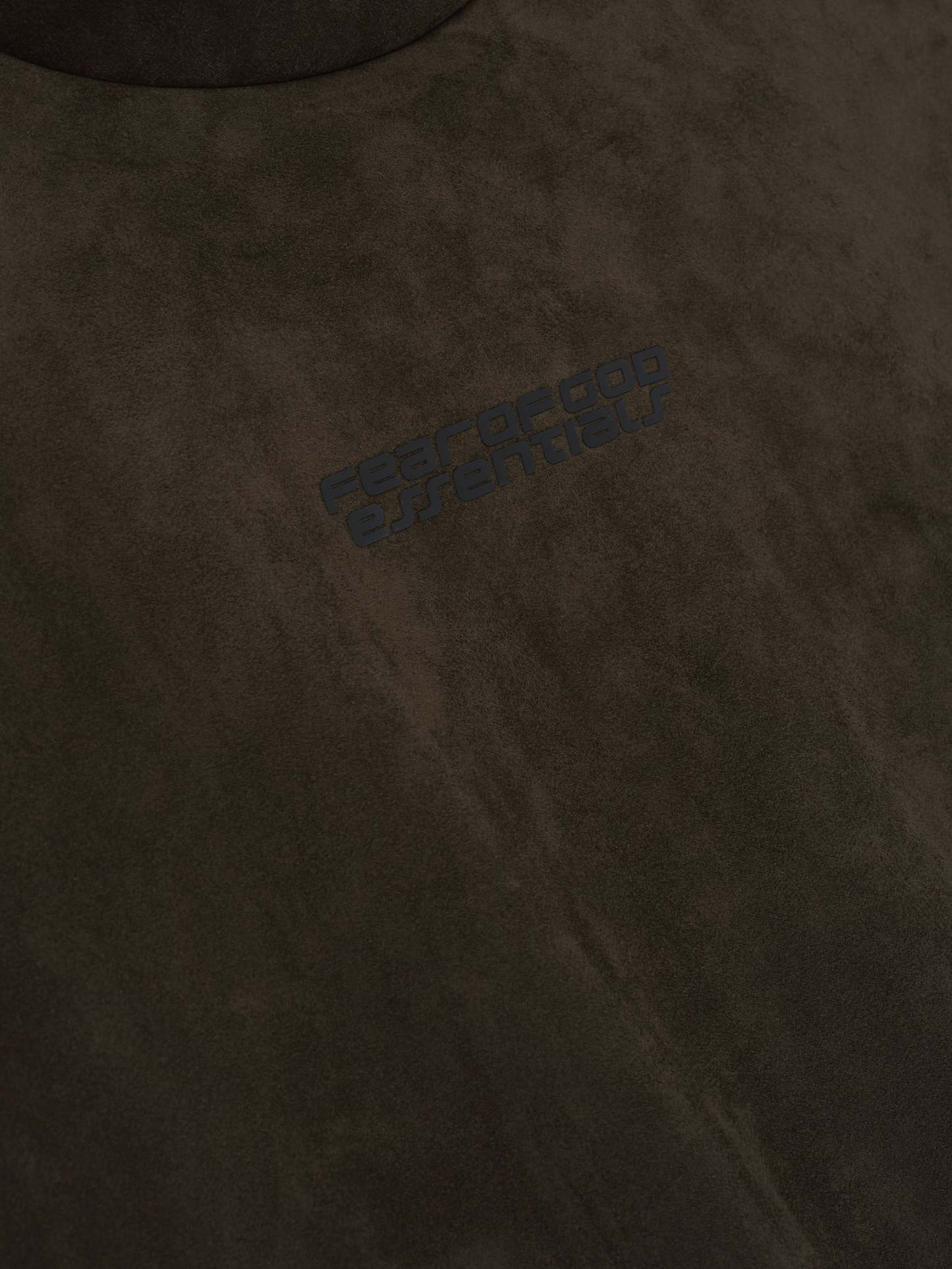 Suede Fleece Modern Hoodie