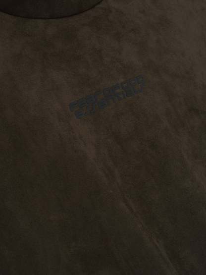 Suede Fleece Modern Hoodie