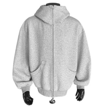 JTieacloth Zip Pullover Sweatshirts Men's Hoodies & Sweatshirts Lightweight Comfortable Zip Up Hoodie Casual Loose Fit Pullover Jacket For Daily Wear And Outdoor Activities Black