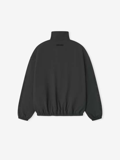 Womens Nylon Half Zip Track Jacket