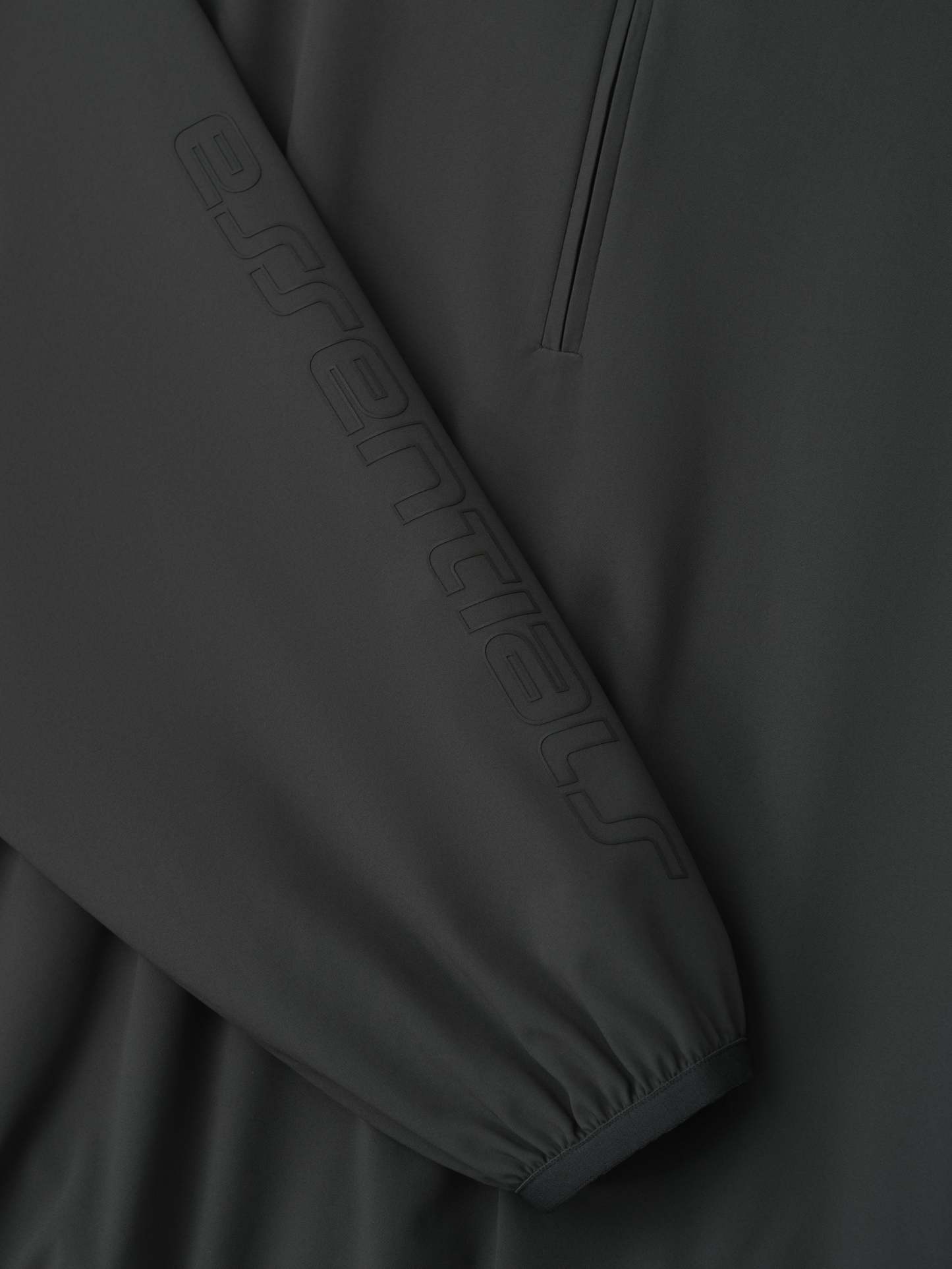 Womens Nylon Half Zip Track Jacket