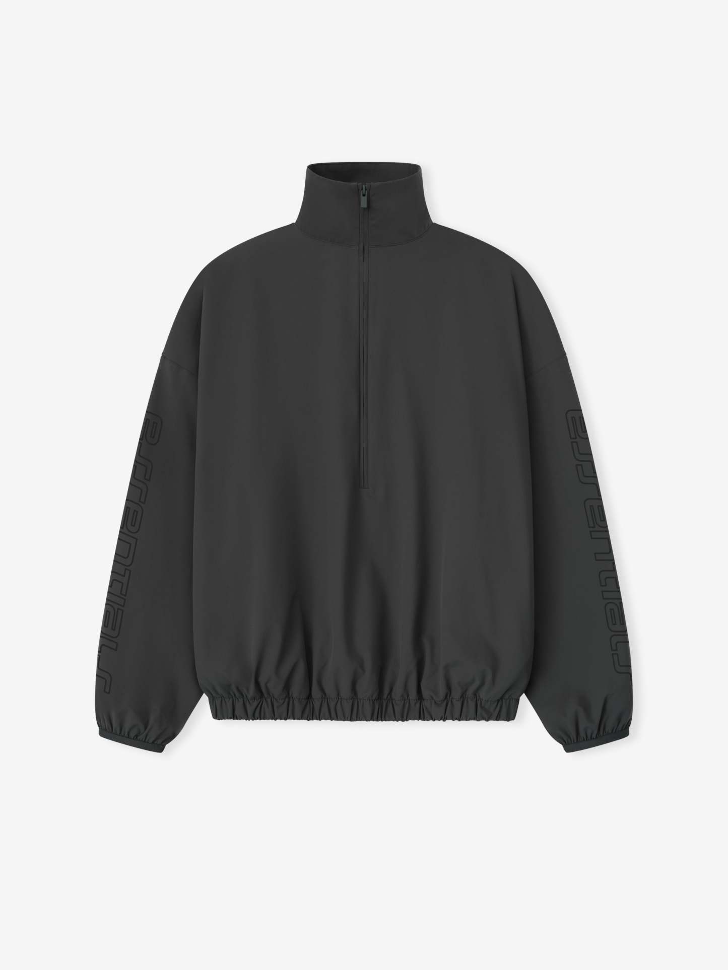 Tech Nylon Half Zip Track Jacket