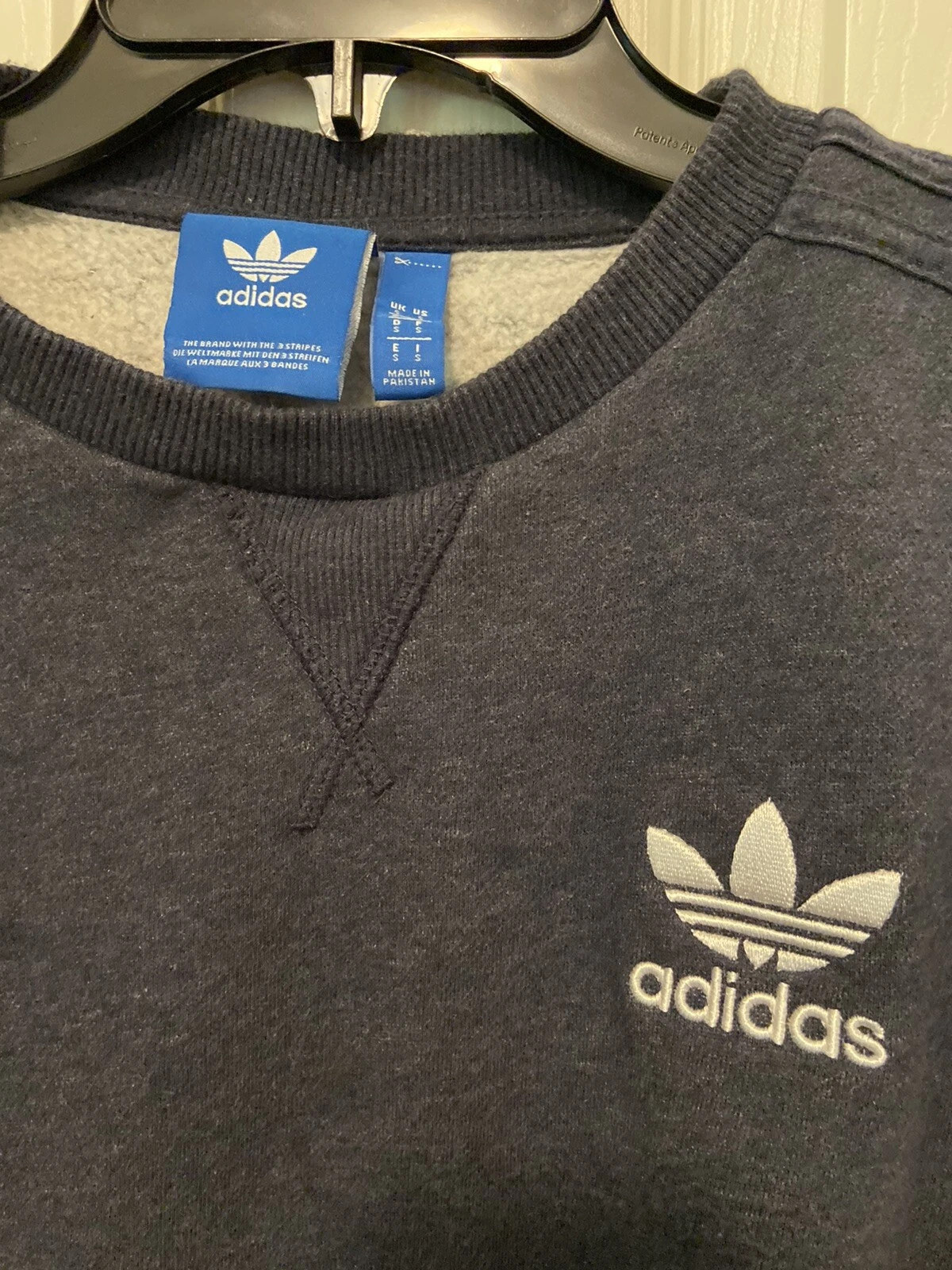 Vintage adidas originals pullover embroidered logo sweatshirt