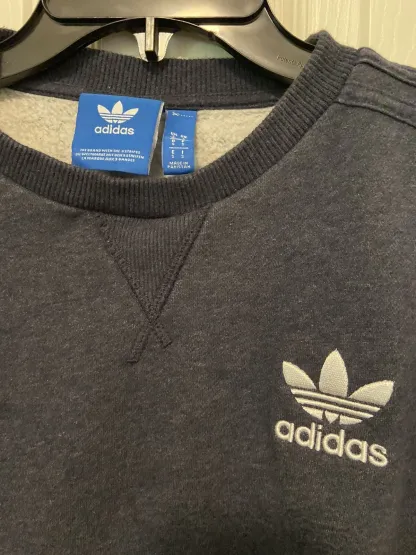 Vintage adidas originals pullover embroidered logo sweatshirt