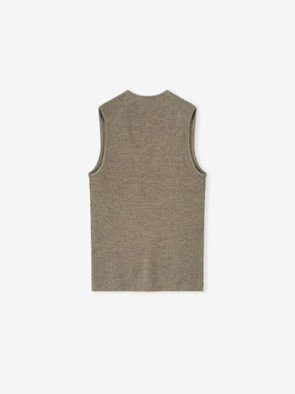 Womens Waffle Tank