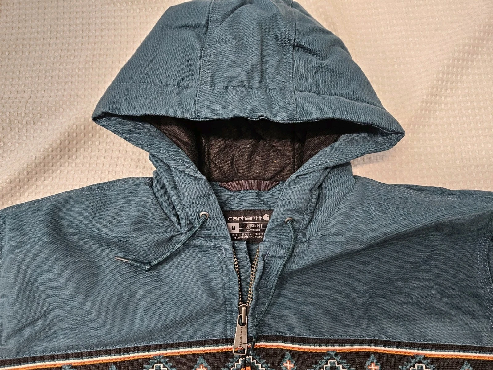 New with Tags: Carhartt Montana Jacket 50th Anniversary Southwest Aztec Sz Med