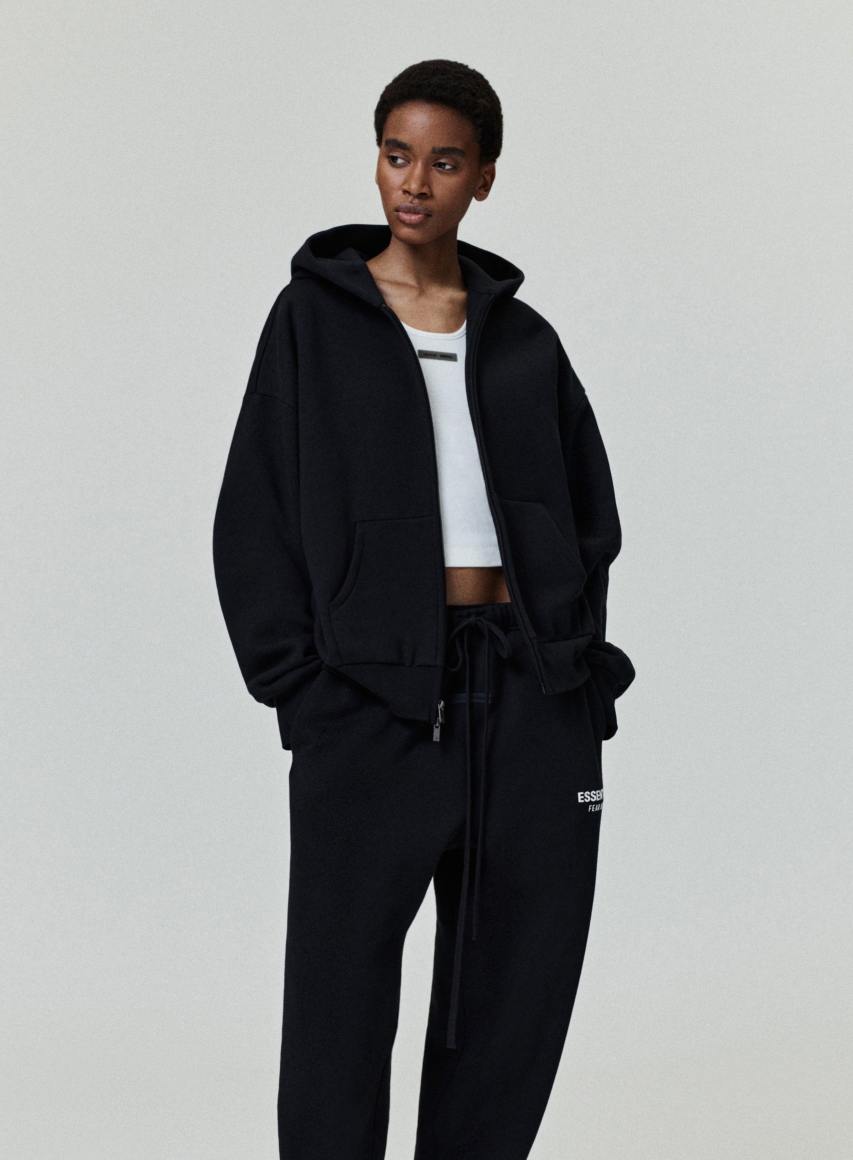 Classic Full Zip-Up Hoodie