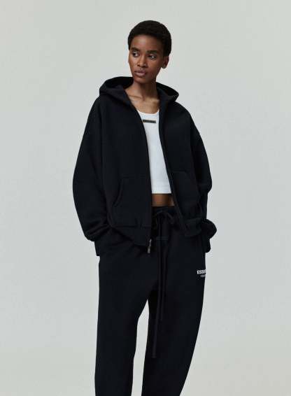 Classic Full Zip-Up Hoodie
