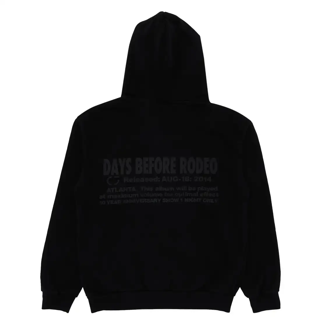 Cactus Jack by Travis Scott Rodeo Hoodie Black