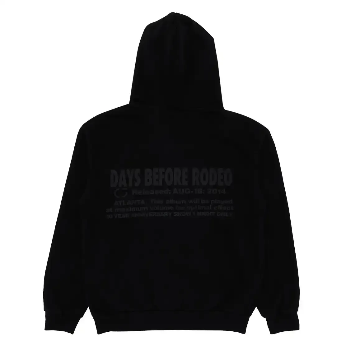 Cactus Jack by Travis Scott Rodeo Hoodie Black