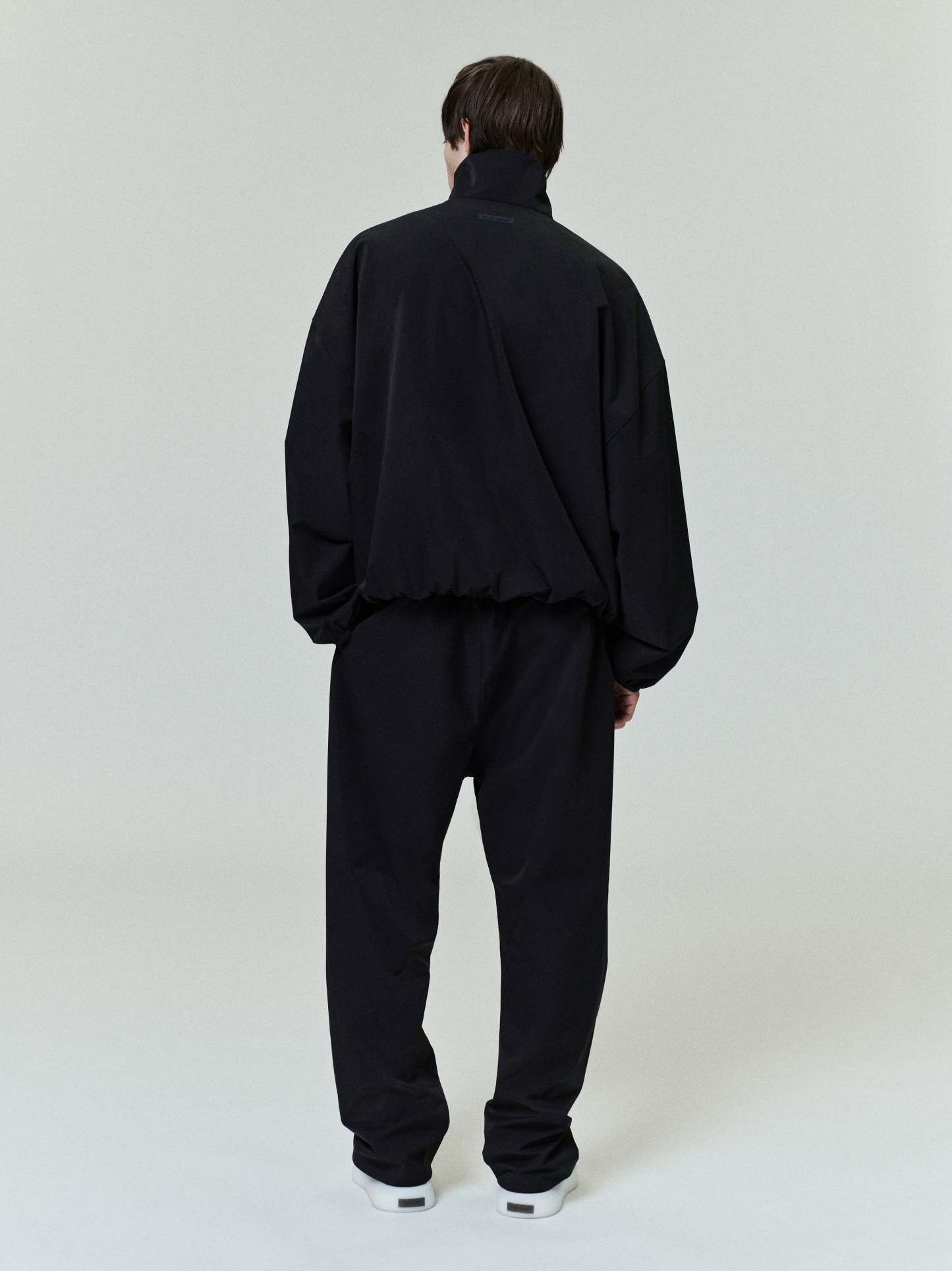 Sporty Nylon Half Zip