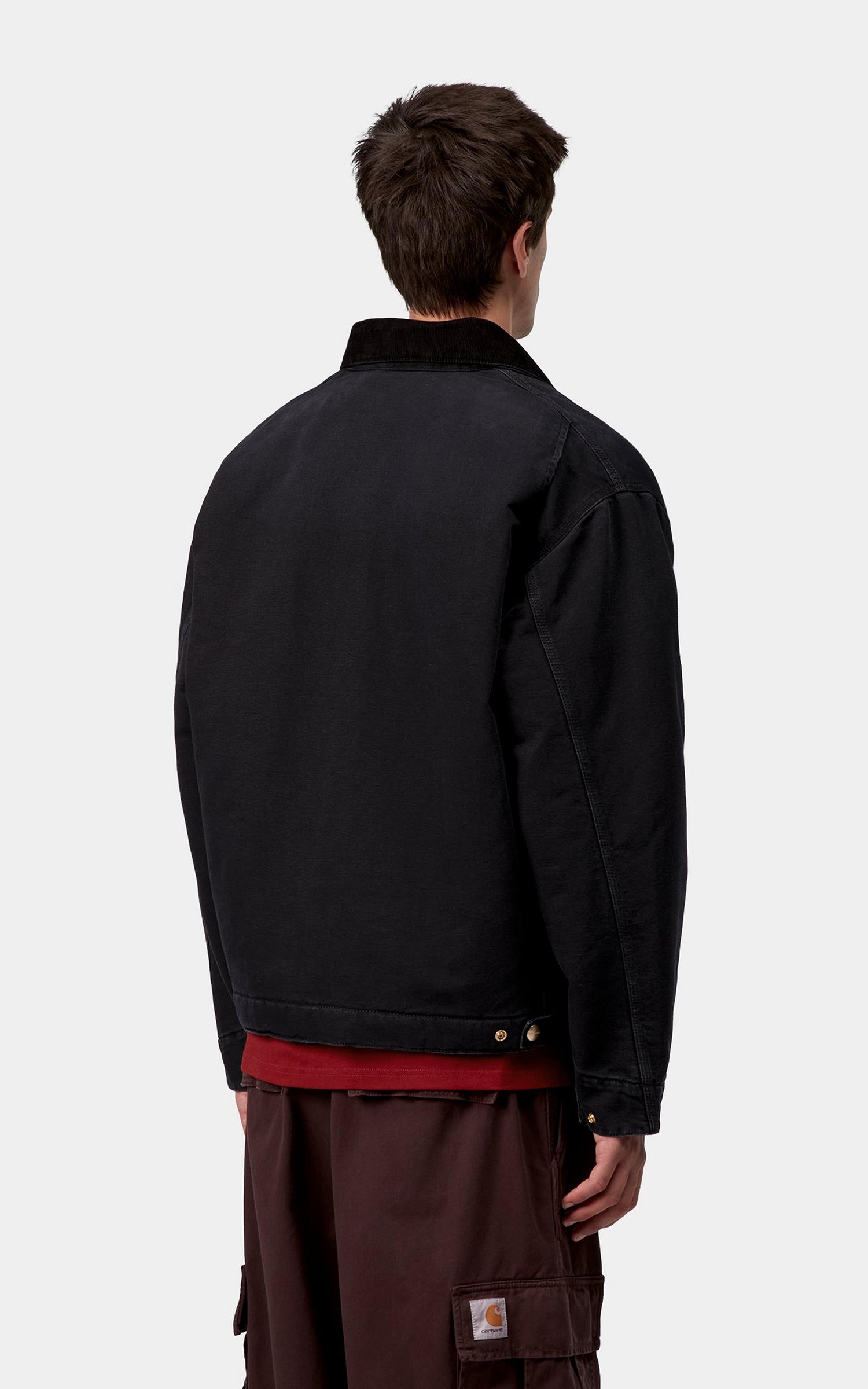   WIP OG Detroit Jacket Dearborn Canvas Stone Black/Black