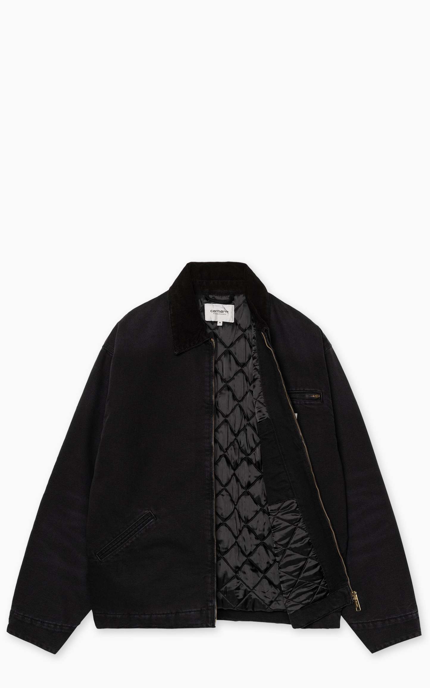   WIP OG Detroit Jacket Dearborn Canvas Stone Black/Black