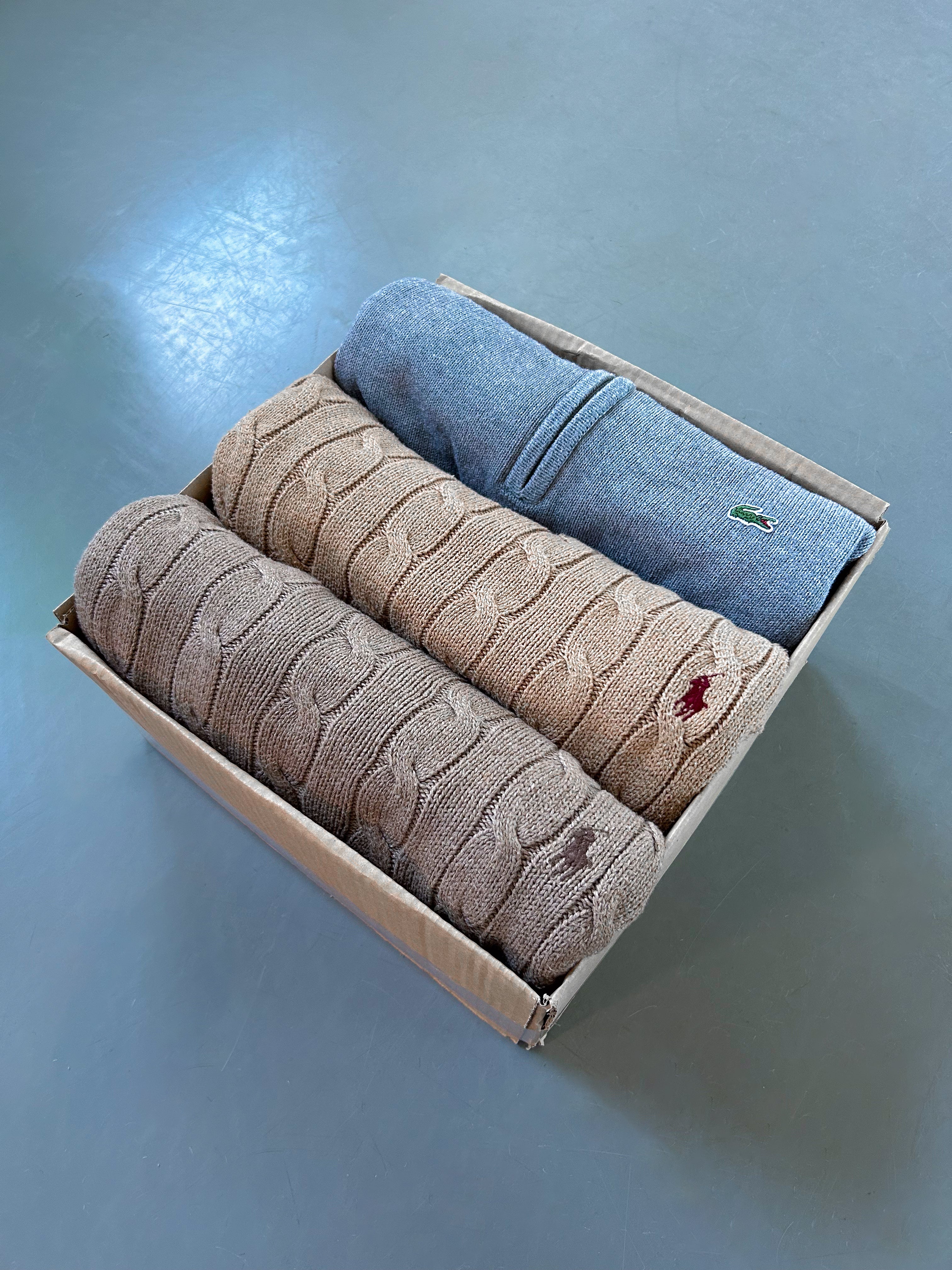 LACOSTE X VINTAGE MYSTERY BOX (3 PIECES)