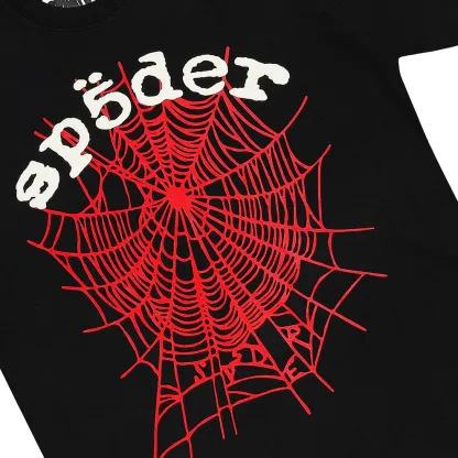 SP5DER LEGACY LOGO HW TEE BLACK