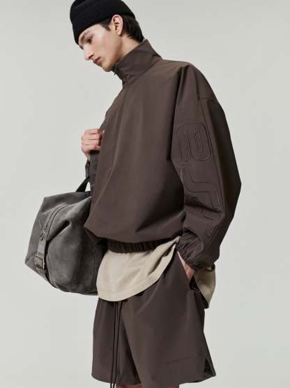 Active Trace Half Zip Track Jacket
