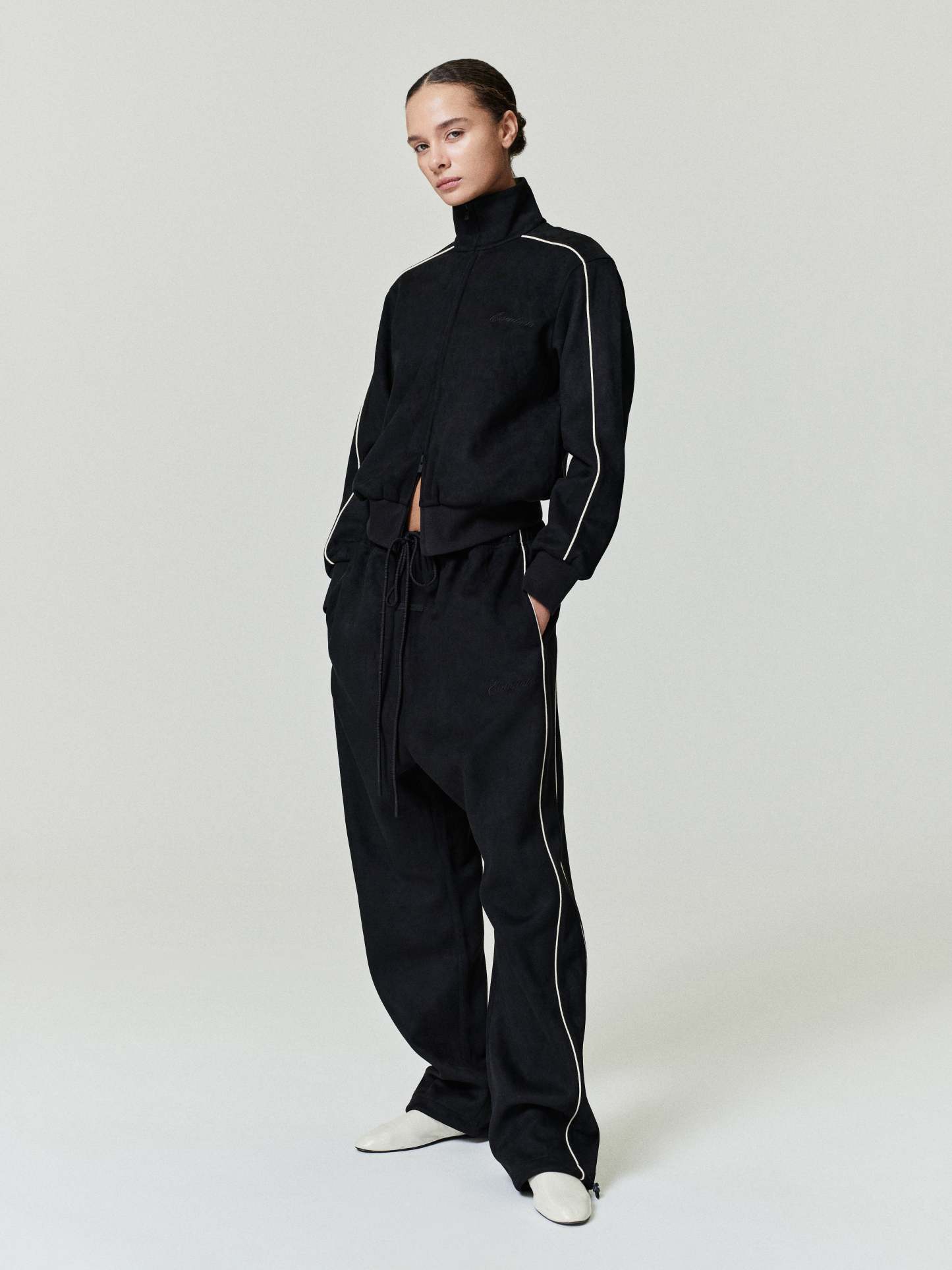 Womens Signature Vintage Fit Track Jacket