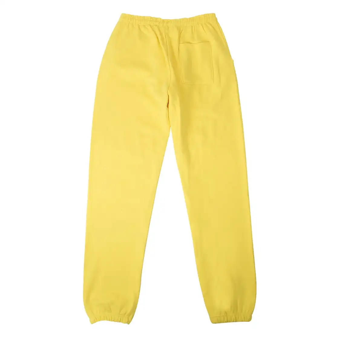 SP5DER Logo Print Sweatpants Yellow