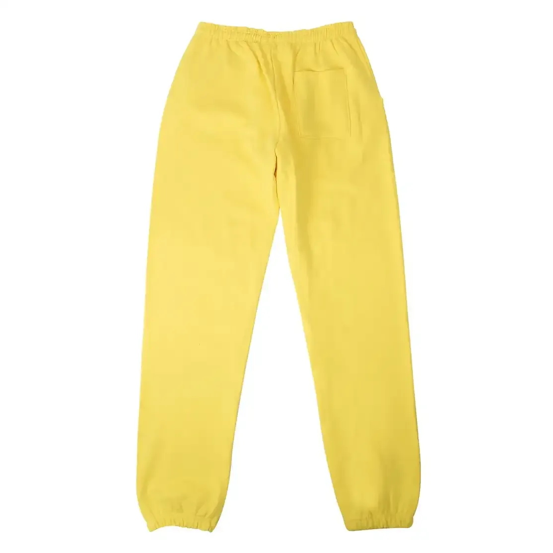 SP5DER Logo Print Sweatpants Yellow