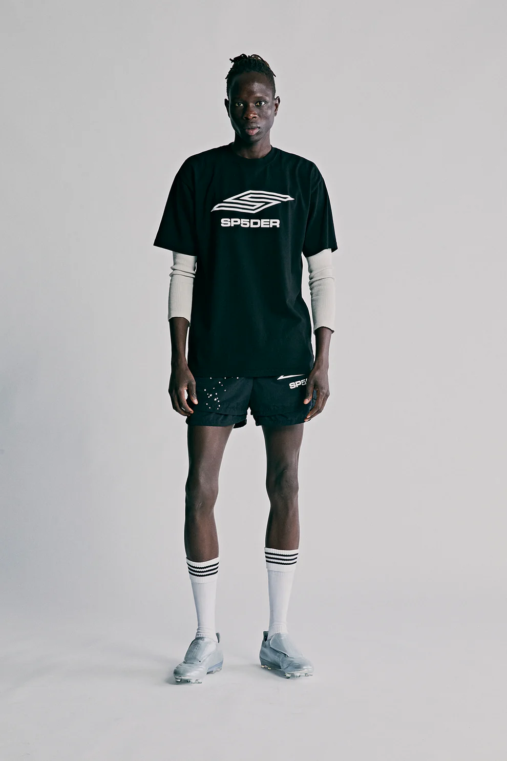 SP5DER PRO LW TEE BLACK