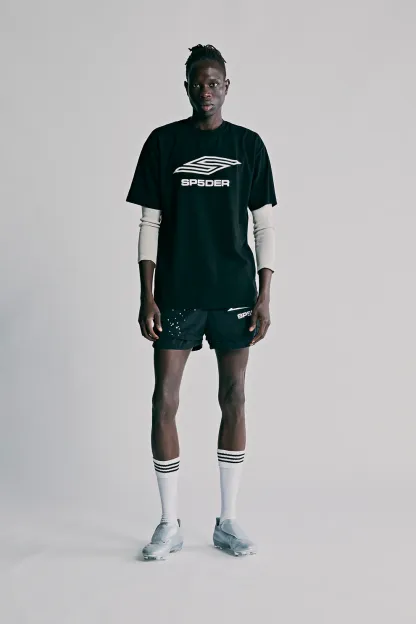 SP5DER PRO LW TEE BLACK