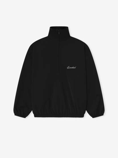 Sporty Nylon Half Zip
