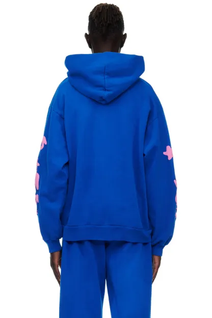 Sp5der Beluga Hoodie Blue