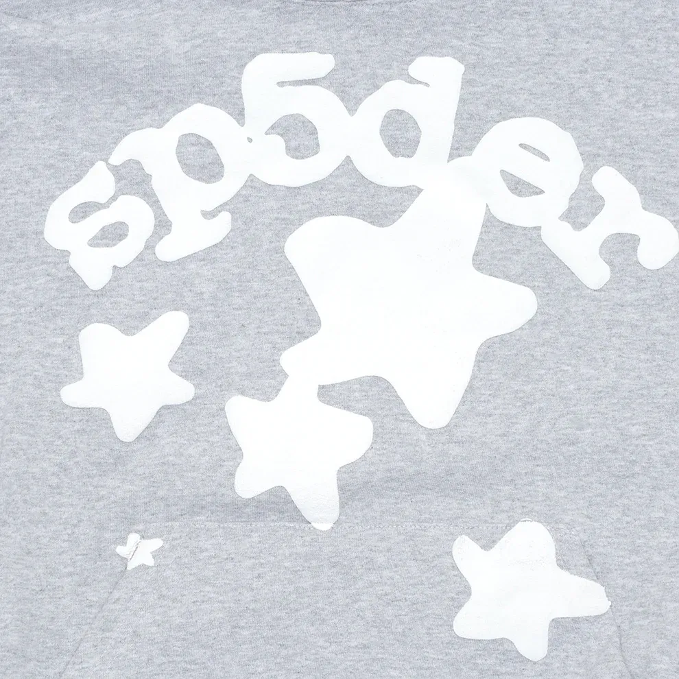 Sp5der Beluga Hoodie Heather Grey