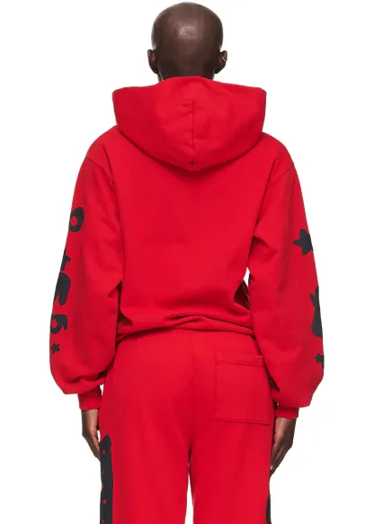 Sp5der Beluga Hoodie Red