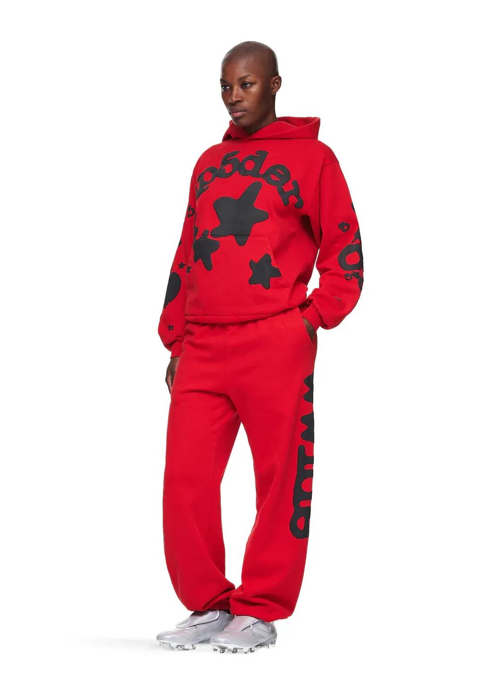 Sp5der Beluga Hoodie Red