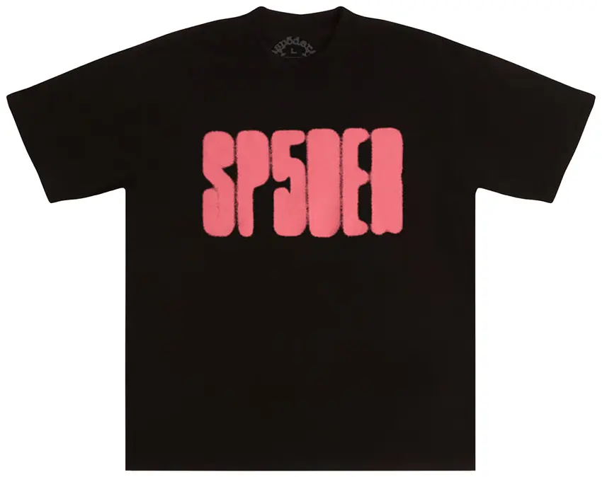 Sp5der Focused Logo Tee Black