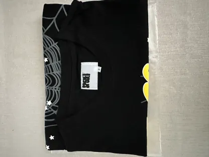 Sp5der Jeffery Heavyweight Tee Black