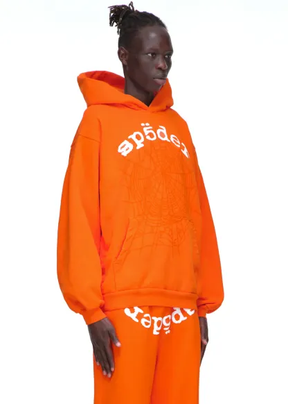 Sp5der LEGACY Tracksuit Orange