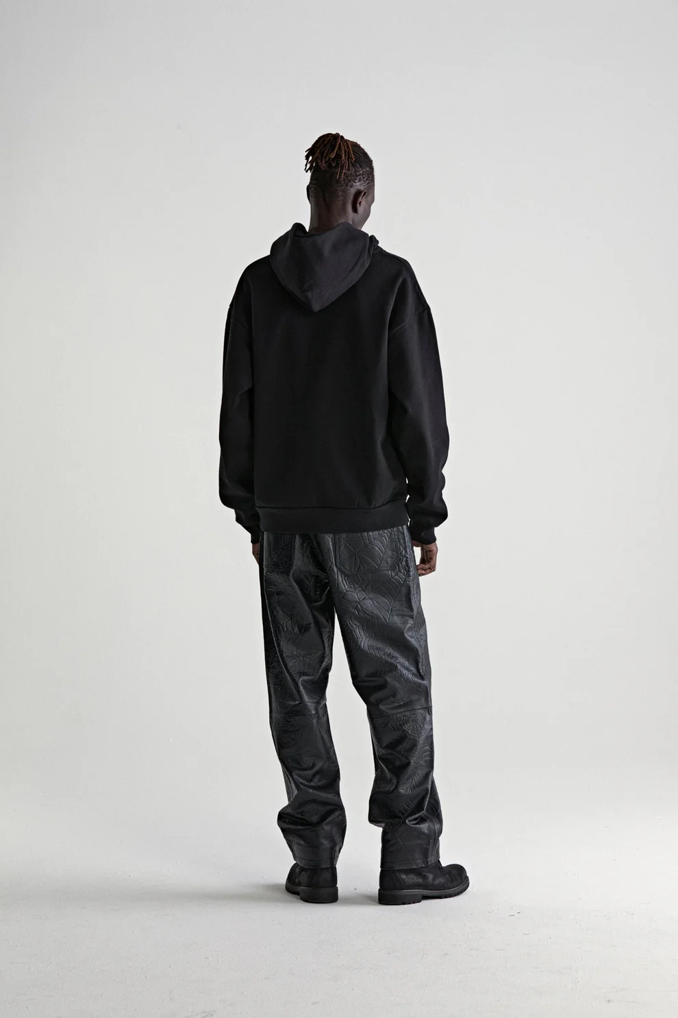 Sp5der Rhinestone OG Web V2 Hoodie Black