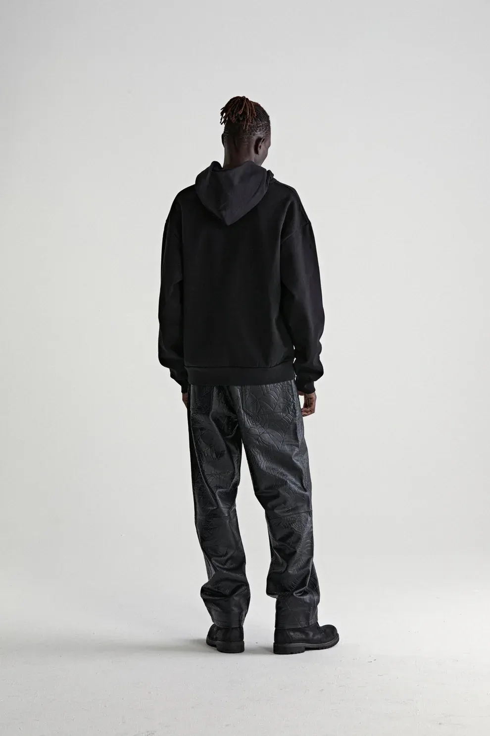 Sp5der Rhinestone OG Web V2 Hoodie Black