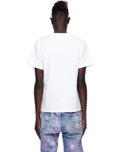 Sp5der OG Web Tee White