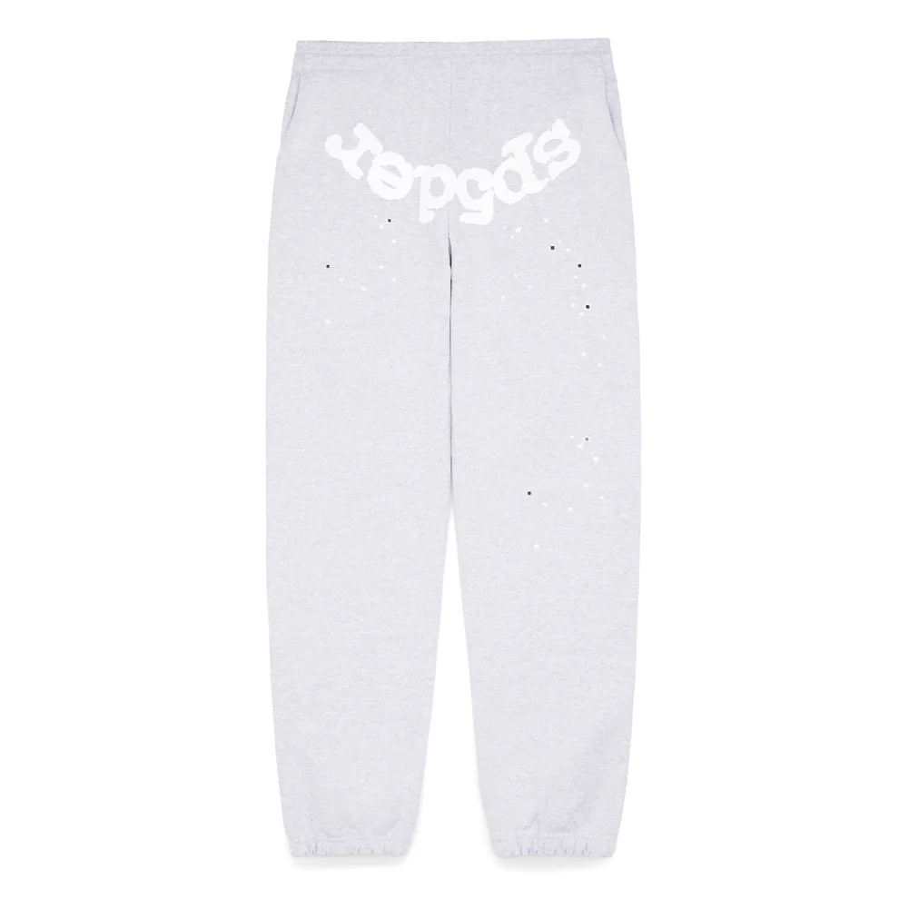 Sp5der OG Web Tracksuit Heather Grey
