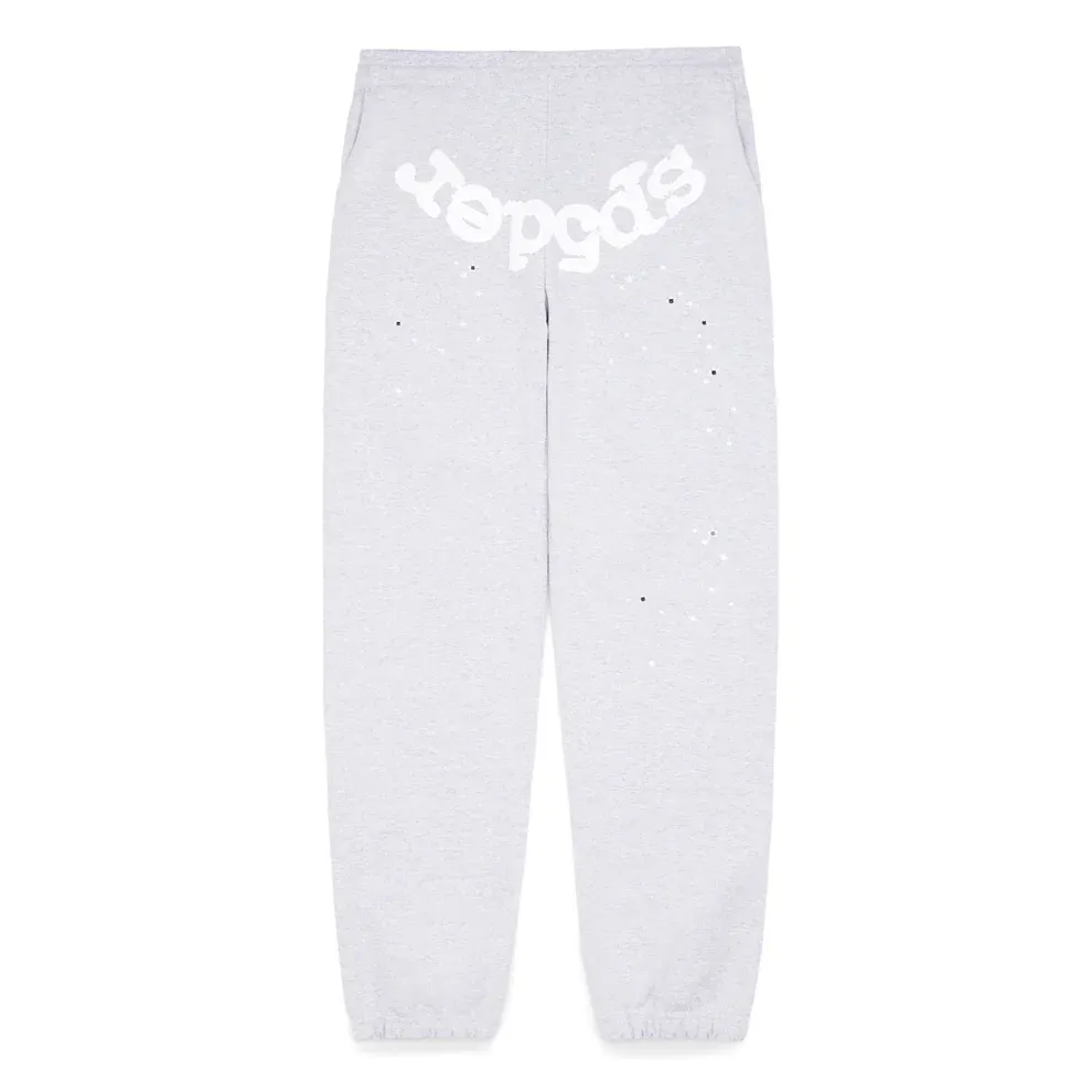 Sp5der OG Web Tracksuit Heather Grey