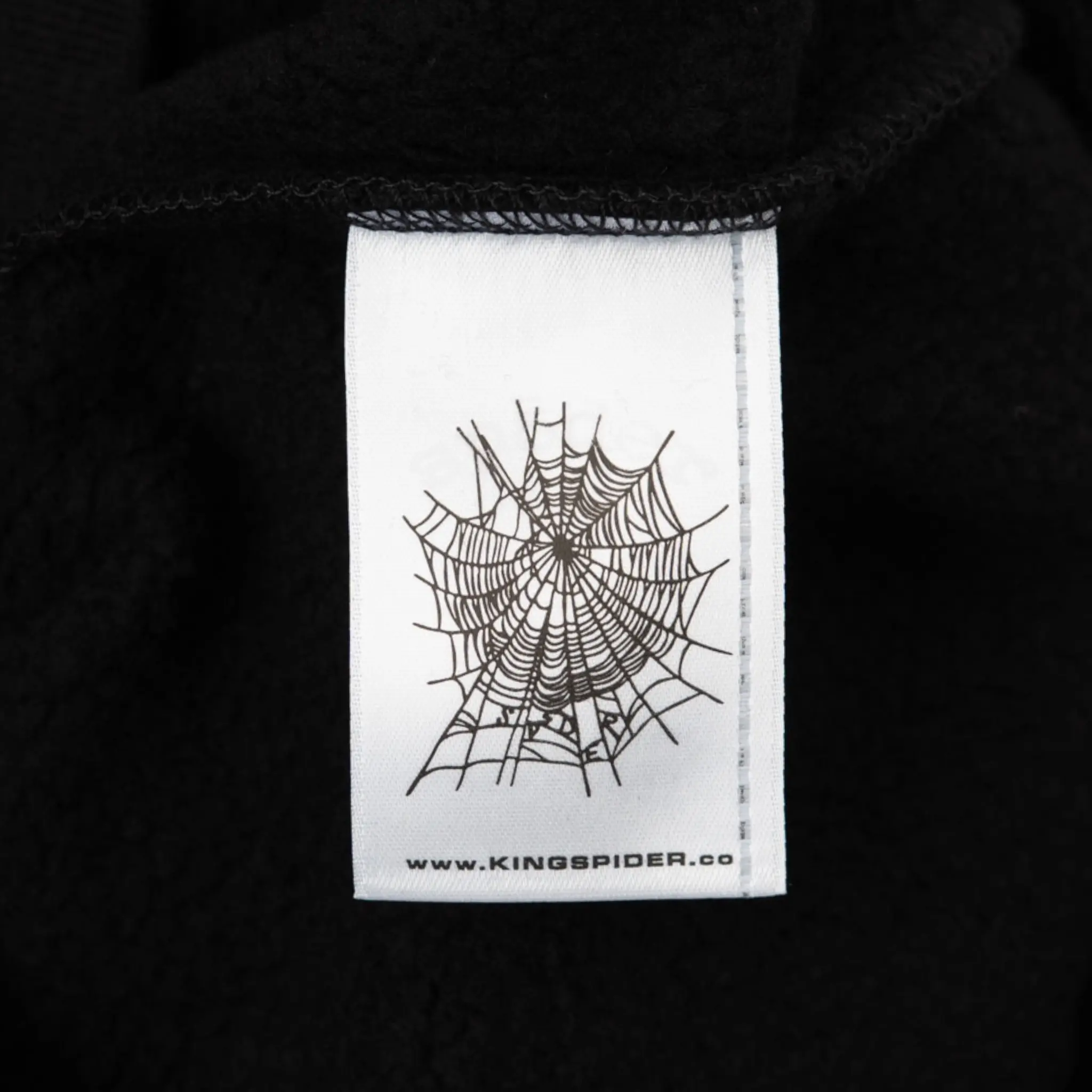 Sp5der OG Web V2 Rhinestone Zip-Up Hoodie