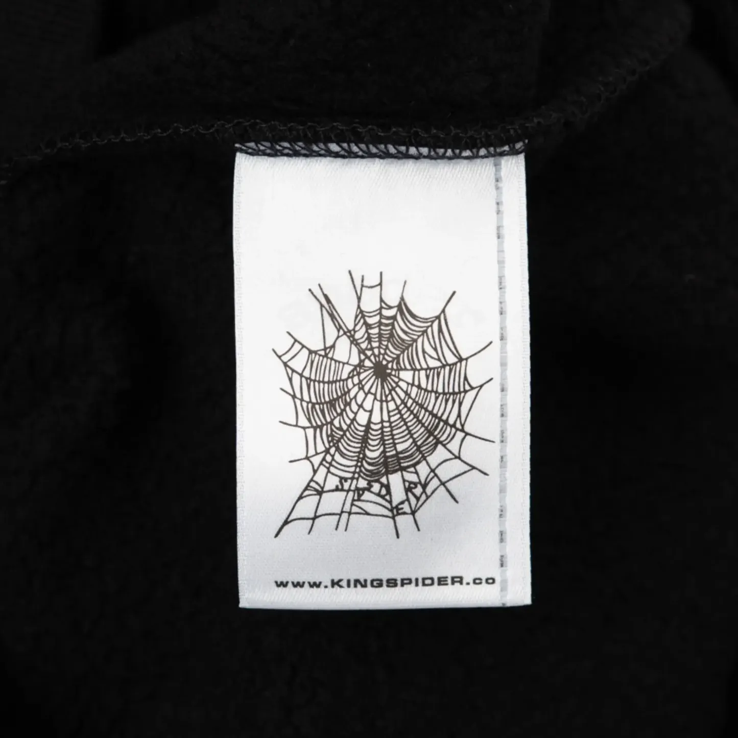 Sp5der OG Web V2 Rhinestone Zip-Up Hoodie
