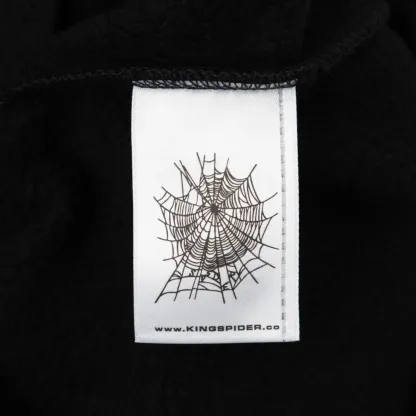 Sp5der OG Web V2 Rhinestone Zip-Up Hoodie