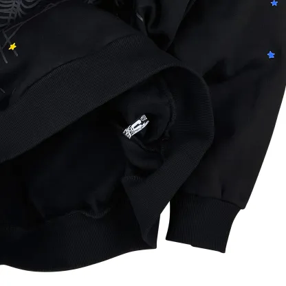 Sp5der P*NK Hoodie Black