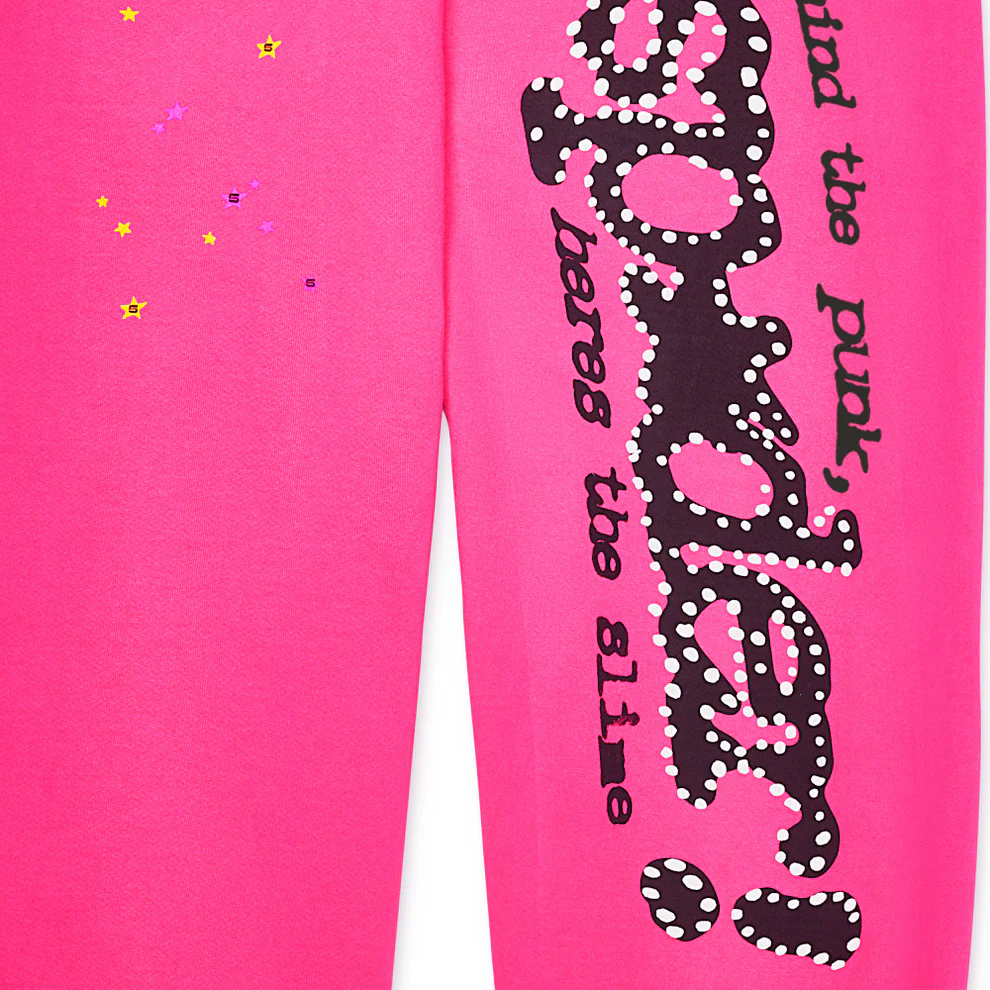 Sp5der P*NK V2 Sweatpant Pink