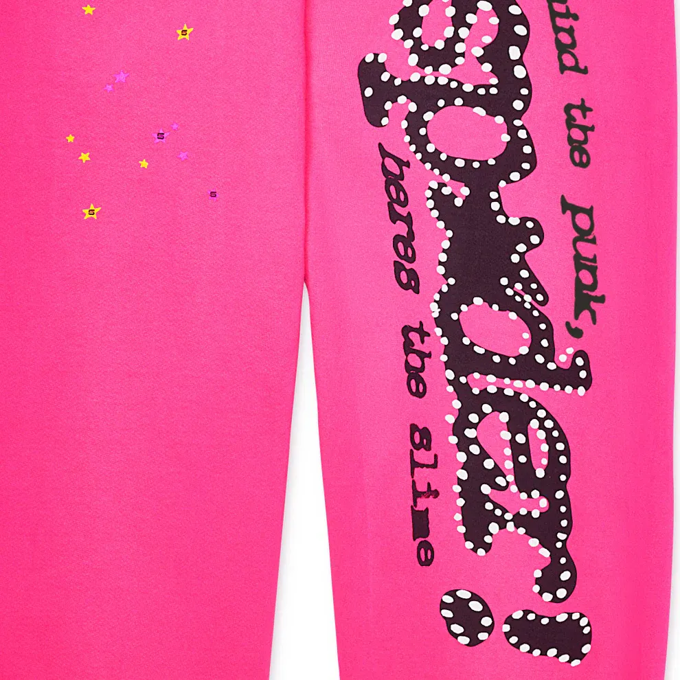 Sp5der P*NK V2 Sweatpant Pink