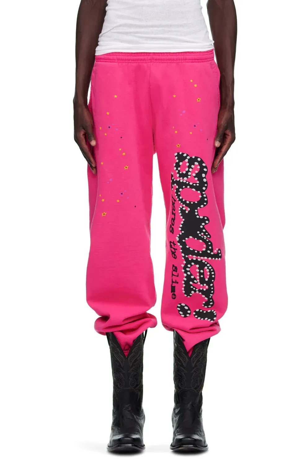 Sp5der P*NK V2 Sweatpant Pink