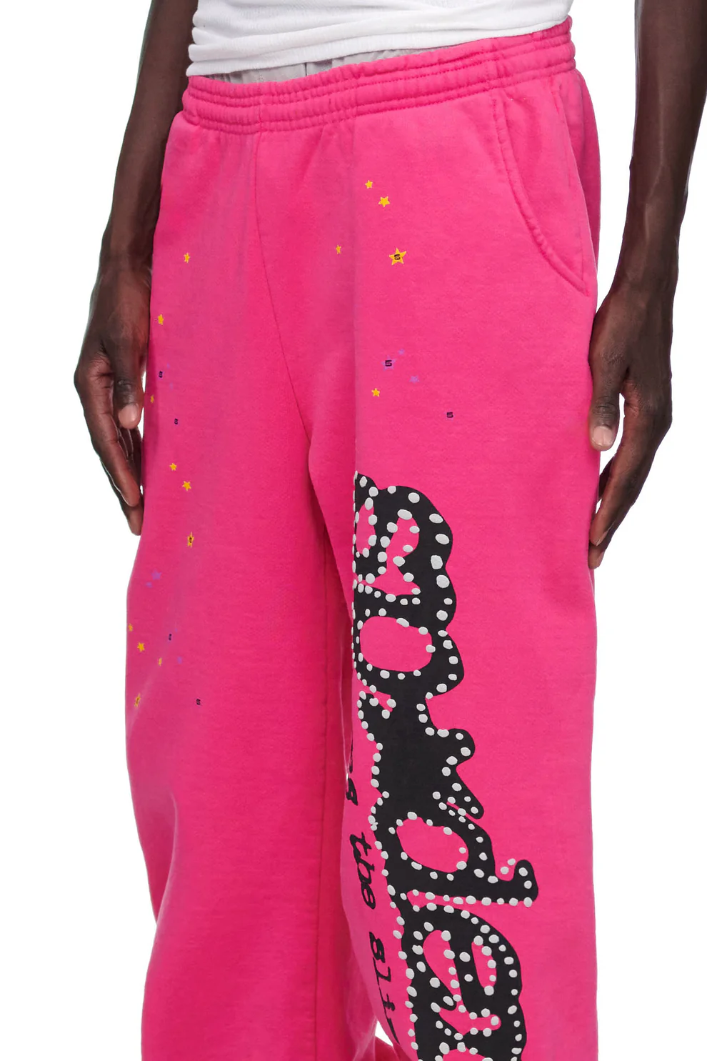 Sp5der P*NK V2 Sweatpant Pink