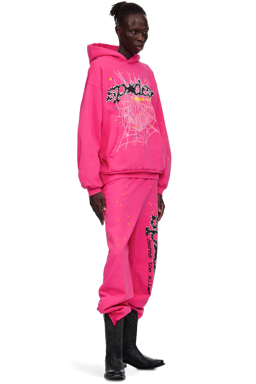 Sp5der P*NK V2 Sweatpant Pink