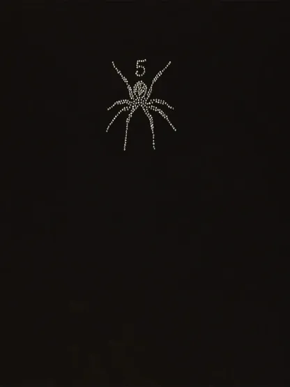 Sp5der Spider-Embellished T-Shirt